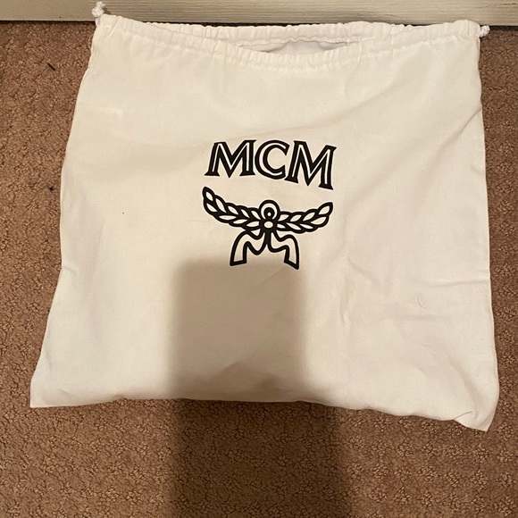 MCM Visetos Pouch Crossbody Bag - Picture 5 of 6